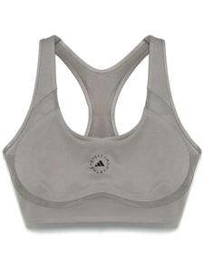 Adidas by Stella McCartney спортивный бюстгальтер True Purpose, серый