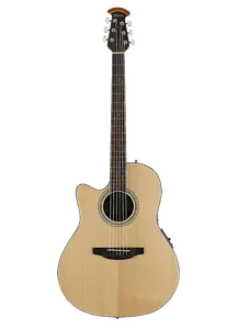 Акустическая гитара Ovation CS24L-4 Celebrity Traditional Mid-Depth Cutaway Lyrachord Body Solid Spruce Top 6-String Acoustic-Electric Guitar w/Gig Bag For Left Handed Players