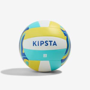 Мяч для пляжного волейбола, размер 5 BV100 Classic - бирюзовый Copaya