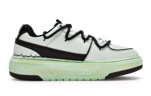 Кроссовки MLB Chunky Liner Skateboarding Shoes Unisex Low-top Black, черный