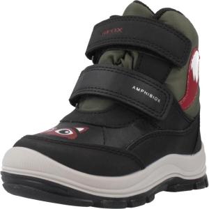 Ботинки Geox модель B Flanfil Boy B Abx цвет чёрный