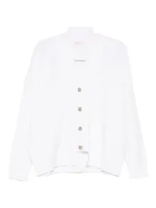 Вязаное изделие на пуговицах Liu Jo, белый