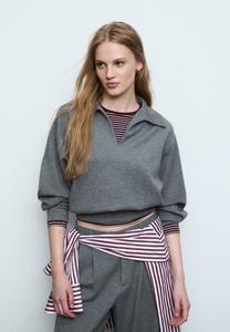 Поло Stradivarius Polo shirt, Dark Grey