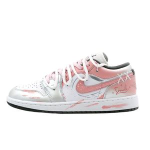 Детские баскетбольные кроссовки Air 1 Grade School Jordan, серебро