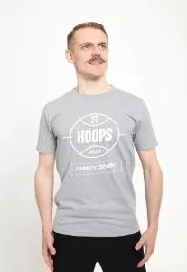 Футболка с принтом matt keeling hoops Henry Tiger, Light Heather Grey