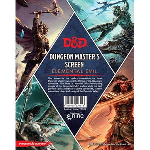 Ролевая игра Gale Force 9 D&D RPG: Elemental Evil - Dungeon Master's Screen