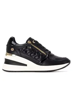 Женские стеганые кроссовки-танкетка от XTI Xti, черный