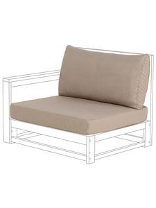 Beliani Чехол для подушки из двух частей TIMOR бежевого цвета