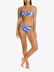 Топ бикини Seascape Twist Bandeau Sea Level, Blue
