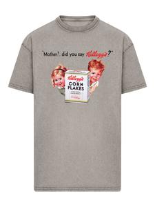 Рубашка F4NT4STIC Kelloggs Corn Flakes Vintage Kids Advert, серый