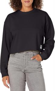 Женская футболка Levi's Graphic Carla Raw Cut Crew, Sport Logo 2.0 Caviar