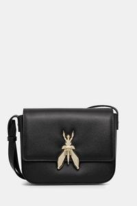 Кожаная сумка Patrizia Pepe, черный