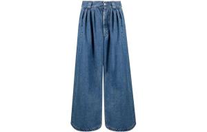 Джинсы женские Maison Margiela с оборками, синий