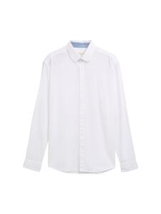 Рубашка обычного кроя на пуговицах TOM TAILOR, белый