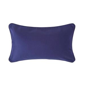 Простая хлопковая наволочка Homescapes, синий - 30 х 50 см