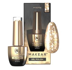 Makear Diamond S63 Gold Star Hybrid Varnish, 8 мл