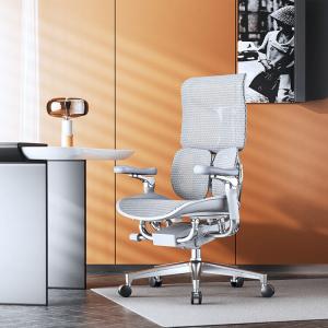 Эргономичное кресло SIHOO S300 rock gray, база 6-го поколения