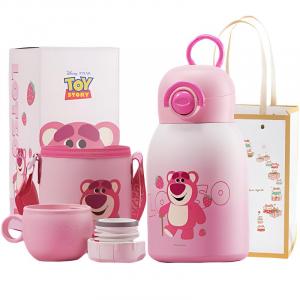 Изотермическая кружка Ice Princess Elsa 316 нержавеющая сталь 600 мл Disney, Lotso Double Lid