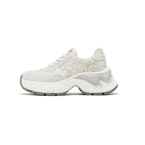 Низкие массивные кроссовки женские цвета экрю AOKANG, Ecru