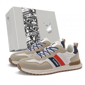 Низкие повседневные туфли Playboy мужские, белые