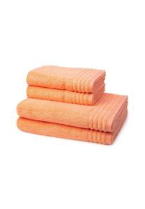 2 полотенца и 2 полотенца для душа - в наборе Vienna Style Supersoft Vossen, размер: длина 100см, ширина 50см.