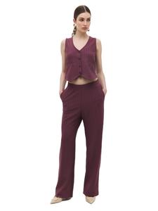 No Matter What Штаны свободного кроя в фиолетовом цвете