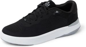 Мужские кроссовки REEF Shoreline Del Mar, дышащий вязаный верх, легкие и гибкие, амортизирующая стелька, эластичные шнурки, белый/черный