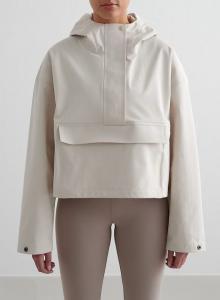 Укороченный водонепроницаемый анорак Aim'n Clay бежевого цвета