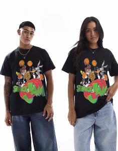 Футболка группы Space Jam белого и черного цветов Prnt