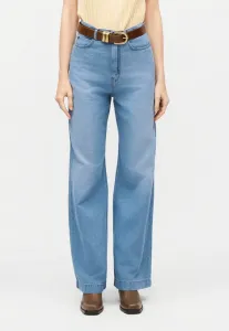 Латиноамериканские джинсы-клеш Weekend Max Mara, Blu