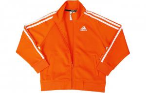 Детская куртка Adidas, оранжевый/белый