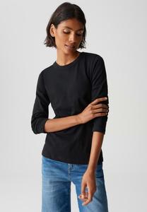 Топ OPUS SLIM FIT STRIPED STRUCTURED, Coal Blue/Blue