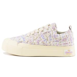 KAALIXTO Кроссовки Help Stars Star Shoes Anti Slip Wear Resistant Low Top Canvas Shoes Unisex Purple