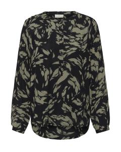Kaffe Блузка 'Pollie' в черном цвете