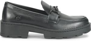 Женские лоферы BORN с пряжкой Carrera, черный