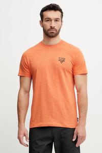 Хлопковая футболка Adak Picture, оранжевый
