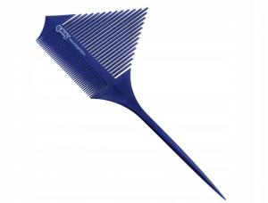 Парикмахерская расческа PONIK для окрашивания, выделения мелированных волос, треугольная - DG044 Ponik'S