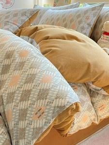 MIDO HOUSE Комплект постельного белья, 3 предмета, простыня, размер 150x200 см, цвет Maria