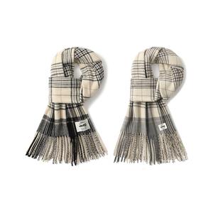 Jeep Вязаный шарф унисекс, 2 Pack (Black+Gray)