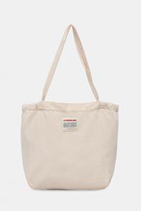 Хлопковая сумка American Vintage, бежевый