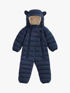 Детская классическая облачная пижама Toastie, цвет Ink Navy