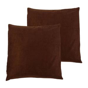 Наволочка Gözze Alcatraz (2er-Set), синтетическое волокно - коричневый - 60 х 60 см