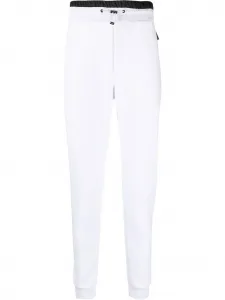 Спортивные брюки с нашивкой-логотипом Plein Sport, белый