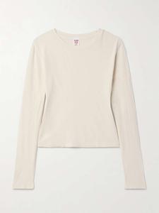 Футболка Hanes 90-х годов из хлопкового джерси для малышей Re/Done, белый