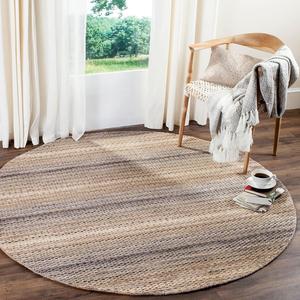 Ковер SAFAVIEH, 183 x 183 см, Himalaya Collection Grey HIM729A ручной работы из премиальной шерсти