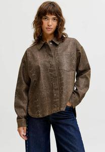 Блуза JJXX Button-down blouse, Bracken/Brown