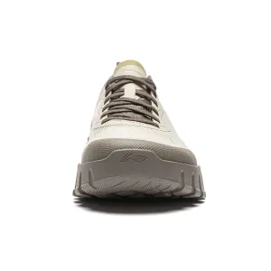 Li-Ning Sandstone Cushioning Slip Resistant Abrasion Resistant Rebound низкие повседневные кроссовки мужские light brown