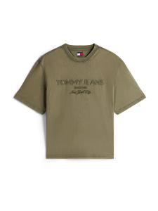 Рубашка Tommy Jeans 90S NEW CLASSICS, оливковый