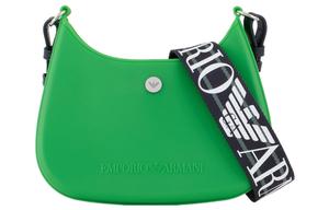 Полиэстер Jelly Bag, кроссбоди, сумка через плечо женская green EMPORIO ARMANI, Set (Bag+Dust Bag)