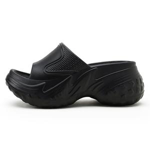 EXULL Q Тапочки-слайды EVA с защитой от запаха, женские, черные